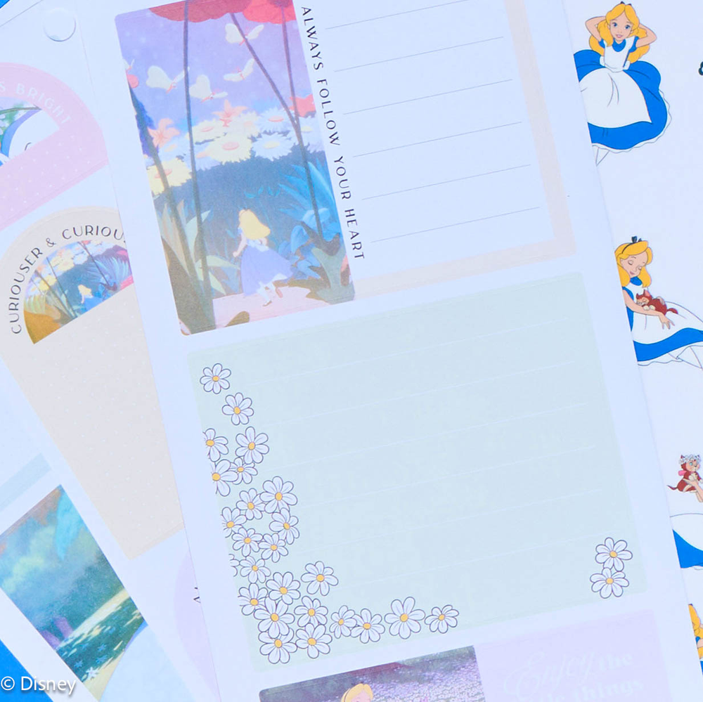 Disney Alice in Wonderland Curious - Value Pack Stickers - Big