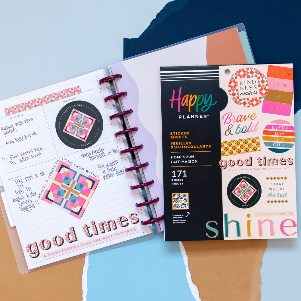 Homespun - Large Value Pack Stickers