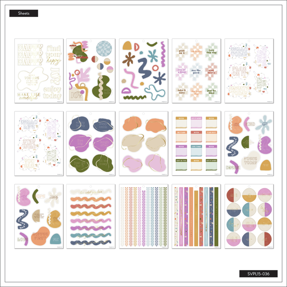 Canyon Modern - Large Value Pack Stickers