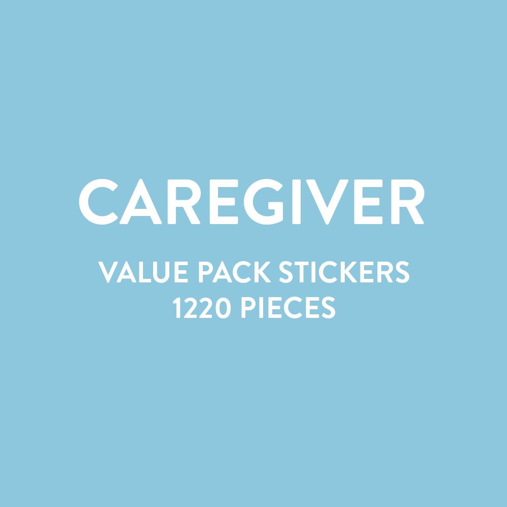 Value Pack Stickers - Caregiver